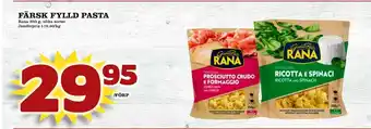 Supergrossen Färsk fylld pasta erbjuda