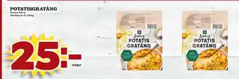 Supergrossen Potatisgratäng erbjuda