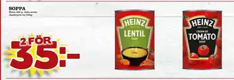 Supergrossen Soppa erbjuda