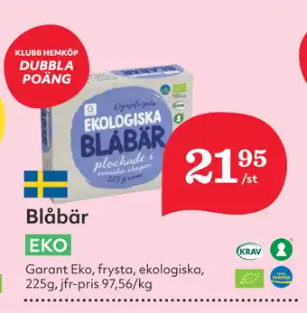 Hemköp Blåbär erbjuda