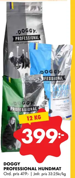 ÖoB Doggy professional hundmat erbjuda