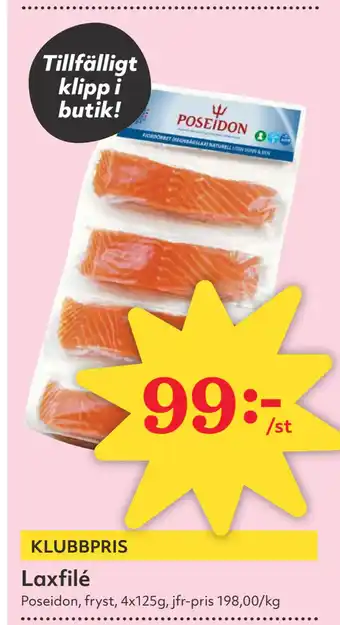 Hemköp Laxfilé erbjuda