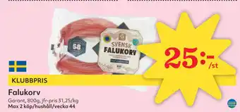 Hemköp Falukorv erbjuda