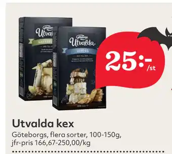 Hemköp Utvalda kex erbjuda