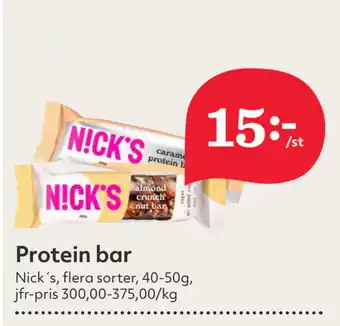 Hemköp Protein bar erbjuda