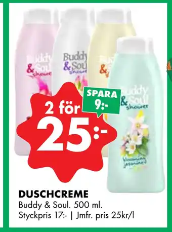 ÖoB Duschcreme erbjuda