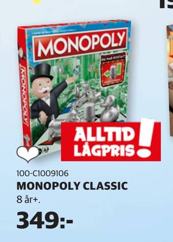 Lekia Monopoly classic erbjuda