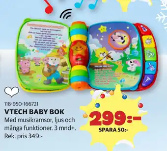 Lekia Vtech baby bok erbjuda