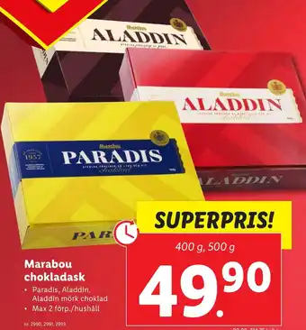 Lidl Marabou chokladask erbjuda