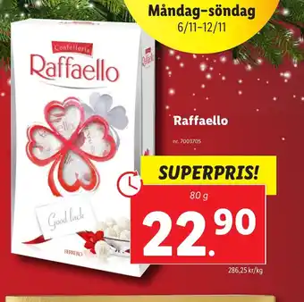 Lidl Raffaello erbjuda