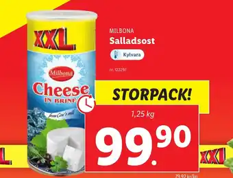 Lidl MILBONA Salladsost erbjuda