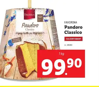 Lidl FAVORINA Pandoro Classico erbjuda