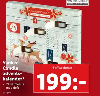 Yankee Candle advents-kalender