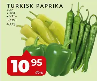 Matrix Butikerna TURKISK PAPRIKA erbjuda