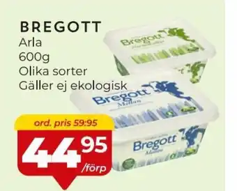 Matrix Butikerna BREGOTT Arla erbjuda