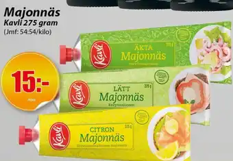 Majonnäs Kavli 275 gram