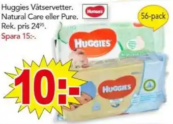 Huggies Vatservetter