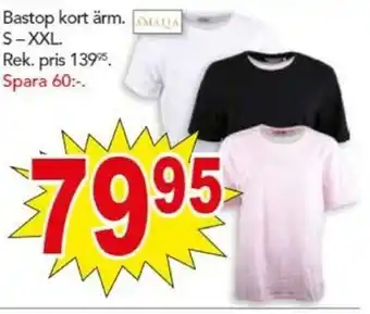 Bo Ohlsson Bastop kort ärm erbjuda