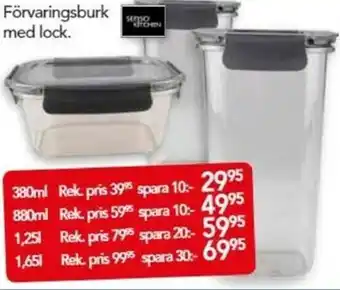 Bo Ohlsson Förvaringsburk med lock erbjuda