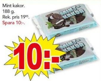 Bo Ohlsson Mint Kakor 188g erbjuda