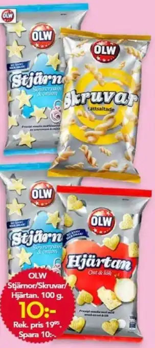 Bo Ohlsson OLW Stjärnor/Skruvar/Hjärtan 100g erbjuda