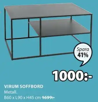 JYSK Virum Soffbord erbjuda