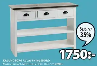 Kalundborg Avlastningsbord