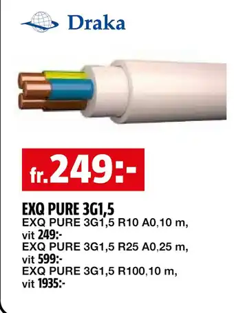 Bauhaus Exq pure 3g1,5 erbjuda