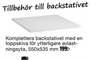 Bauhaus Tillbehör till backstativet erbjuda