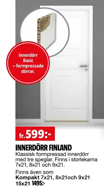 Bauhaus Innerdörr finland erbjuda