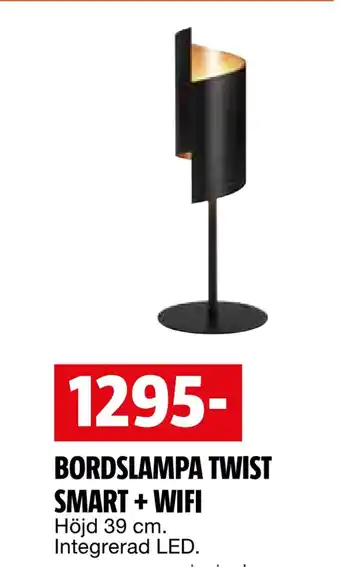 Bauhaus Bordslampa smart + wifi twist erbjuda