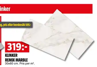 Bauhaus Klinker remix marble erbjuda