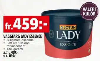 Bauhaus Väggfärg lady essence erbjuda