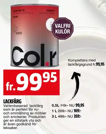 Bauhaus Lackfärg erbjuda