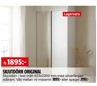 Bauhaus Skjutdörr original erbjuda