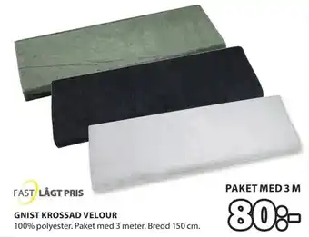 Gnist Krossad Velour