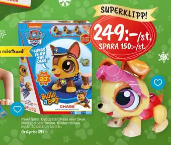 Leklust Paw patrol erbjuda