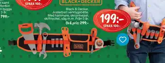 Leklust Black & decker juster bart verktygsbälte erbjuda