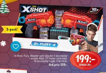 Leklust X-shot fury erbjuda