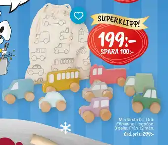 Leklust Min första bil erbjuda