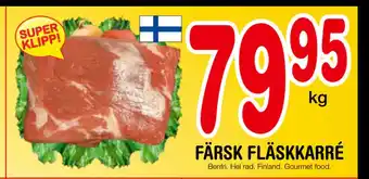 Nya Pulsen Färsk fläskkarré erbjuda