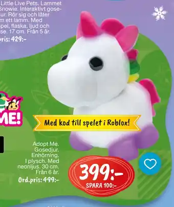 Leklust Adopt me. gosedjur erbjuda