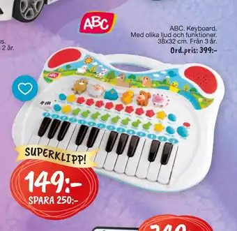 Leklust Keyboard erbjuda