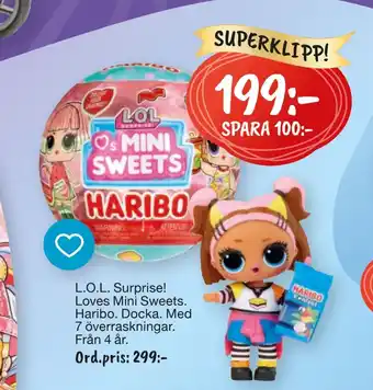 Leklust L.o.l. surprise! loves mini sweets erbjuda
