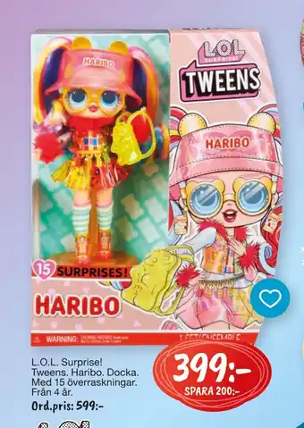 Leklust L.o.l. surprise! tweens erbjuda