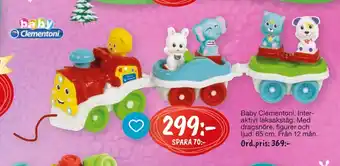 Leklust Baby clementoni erbjuda
