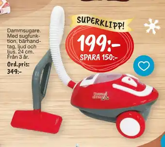 Leklust Dammsugare erbjuda