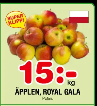 Nya Pulsen Äpplen, royal gala erbjuda