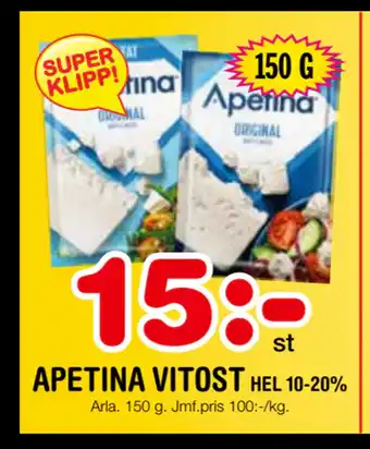 Nya Pulsen Apetina vitost erbjuda