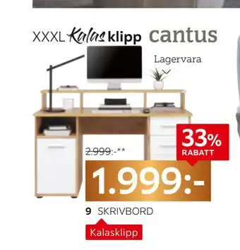 XXXLutz Skrivbord erbjuda
